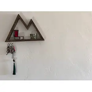 Mountain Shelf Key Holder- Rustic Mountain Key Holder for house keys, the dog leash, and entryway stuff