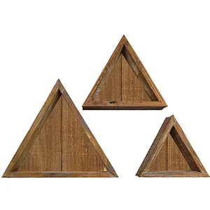 Entryway Sign || Home Decor-The Gray Barn Bonnyview Triangle Vintage Farmhouse Shadow Box