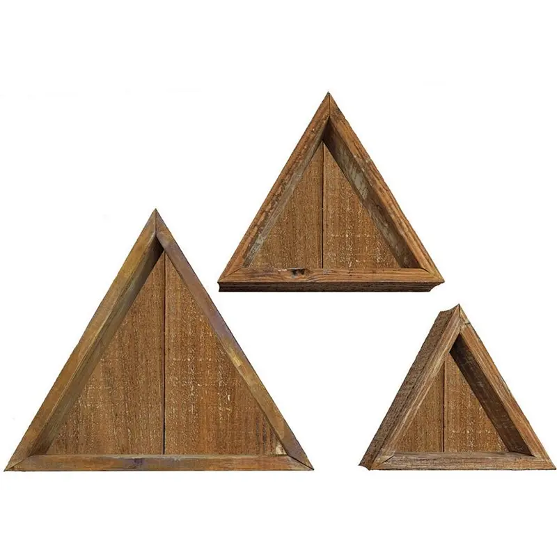 Entryway Sign || Home Decor-The Gray Barn Bonnyview Triangle Vintage Farmhouse Shadow Box
