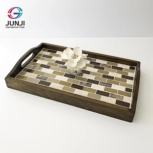 Unfinished Wood Trays Wood Serving Tray Wooden Ottoman Tray