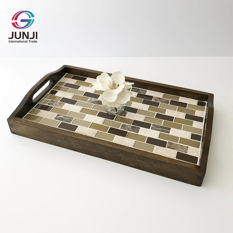 Unfinished Wood Trays Wood Serving Tray Wooden Ottoman Tray