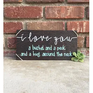 Wood sign home decor wooden sign wedding customize sign in wood