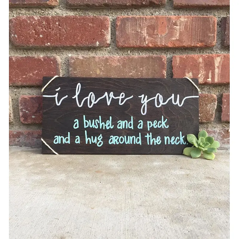 Wood sign home decor wooden sign wedding customize sign in wood
