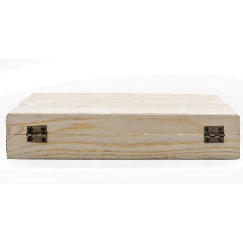 Wooden boxes unfinished small wooden  jewelry box wooden wedding card box custom wooden gift box