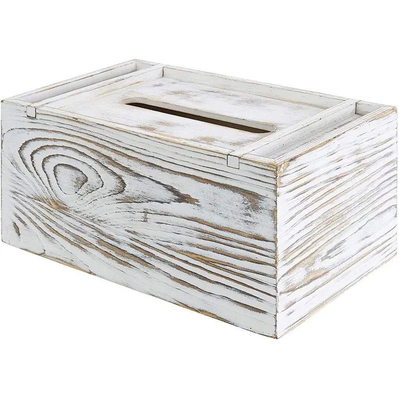 Handmade wooden box wooden tissue box holders wooden tissue box