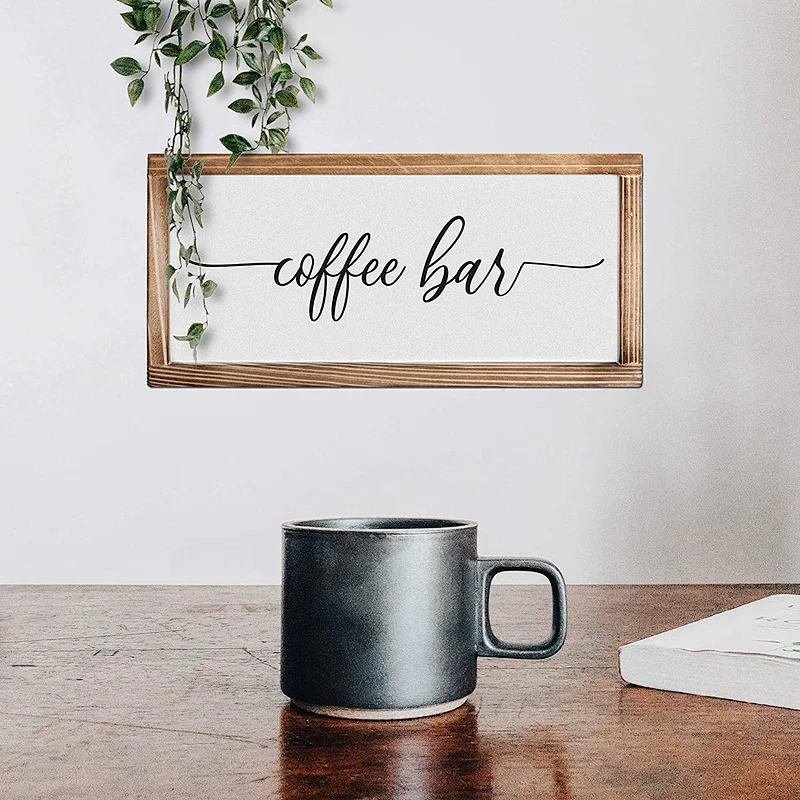Coffee Sign|Coffee Bar Sign | Kitchen Wall Decor Sign