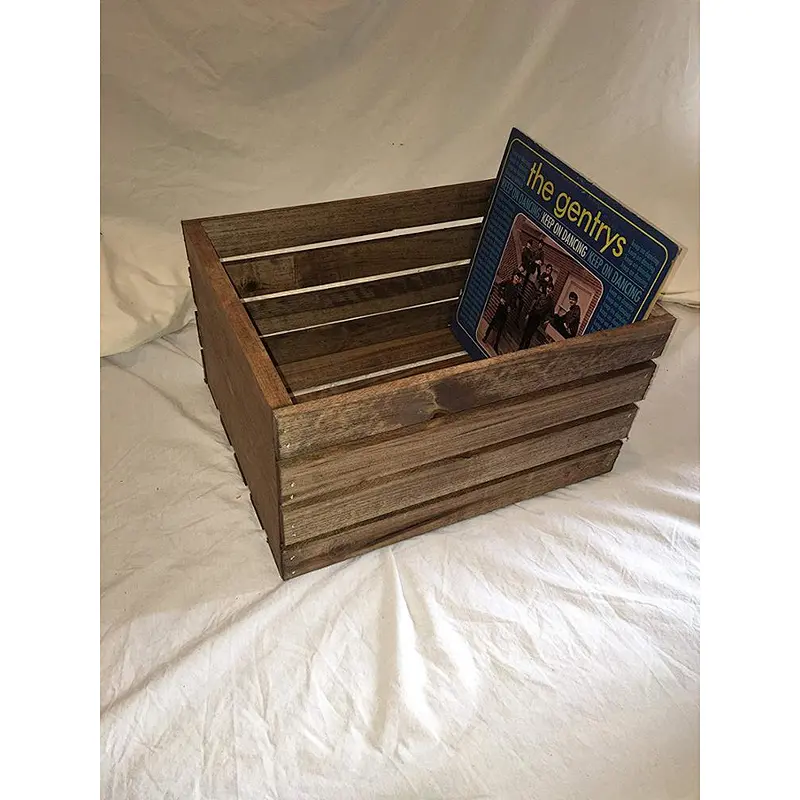 Rustic Wood Crate storage wooden crates for fruits and vegetables