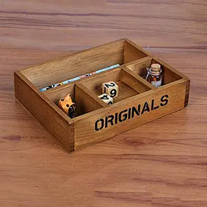 Storage Holder Desktop Wooden Container Storage Box Wooden Case Household Supplies Decorative