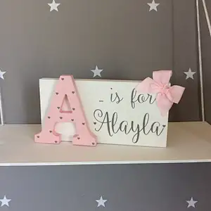 wooden signwooden signs with sayings showerwood signs to decorate walls gift Nursery decor Girls room Name sign  Wooden Signs