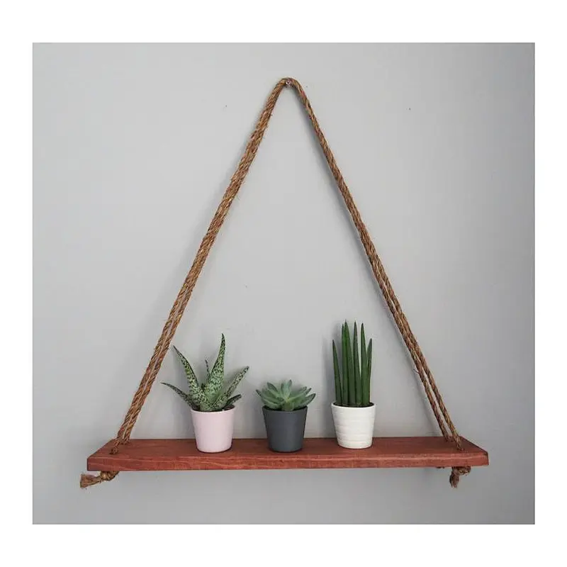 Rustic Wood Floating Wall Shelves hanging shelf wood  wall display shelf wood shelves for the kitchen wall