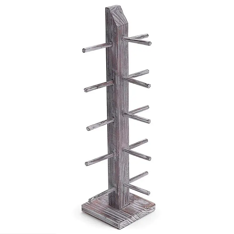 Rustic Display Stand, Tabletop Retail Eyewear Storage Rack