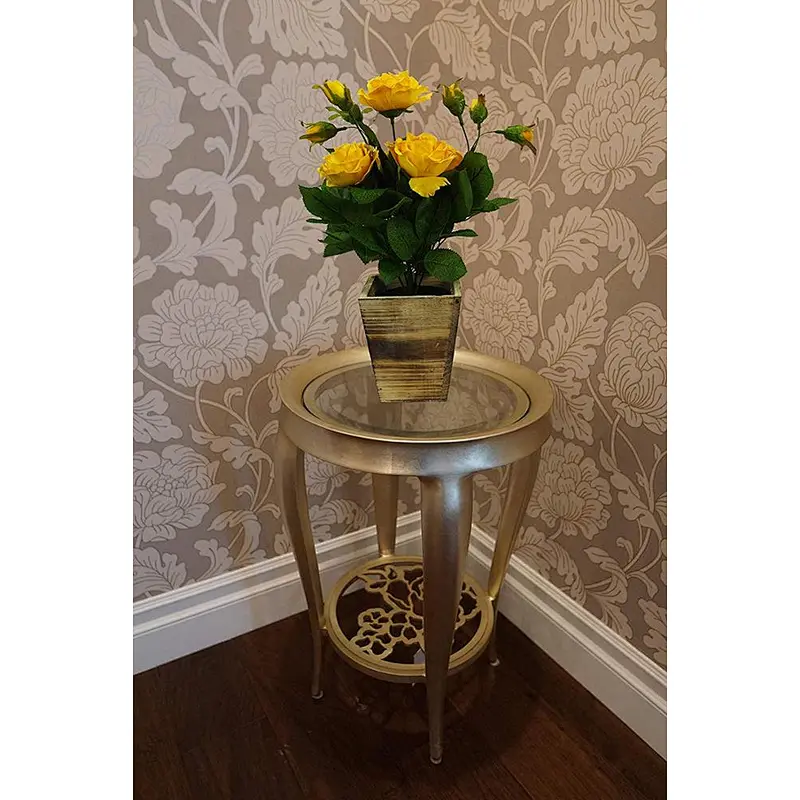 Admired By Nature Set of 3 Contemporary Liner Square Wood Pot Planter