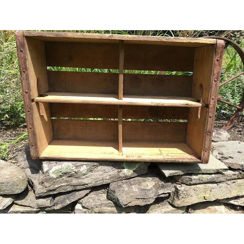 Plaza Beverages Wooden Crate