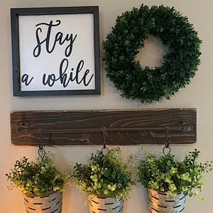 Hot Farmhouse Sign Home Decor Gift Custom Sign Custom Living Room Gallery Wall Signs