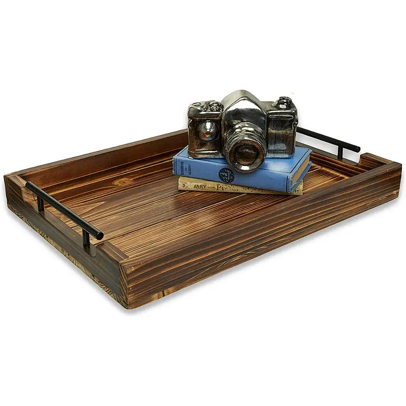 Serving Trays for Ottomans Wooden Tray Table Wood Tray Wooden Tray