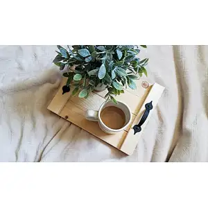armhouse Decor - Monogram Tray - Custom Wood TrayWooden Tray With HandleStorage TrayWooden Serving TraysFor Decoration