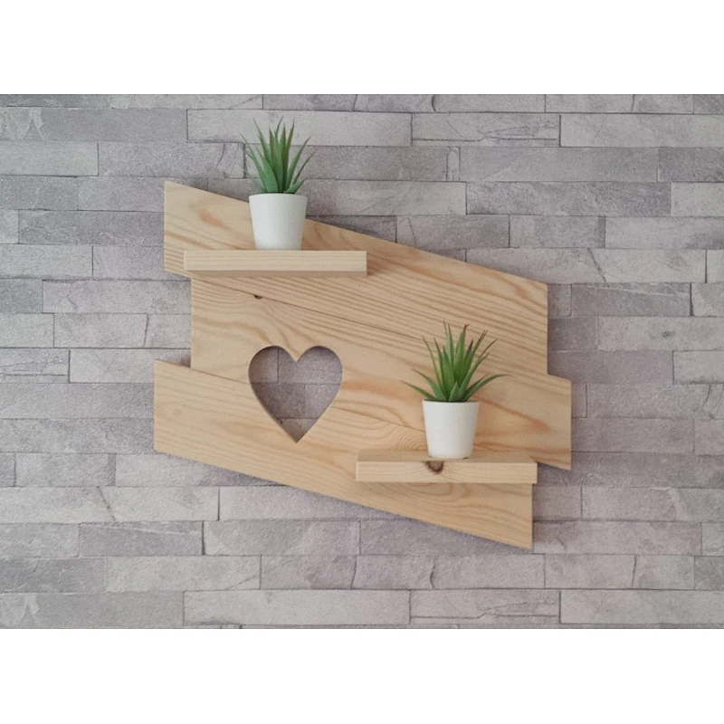 Wooden Floating Shelves