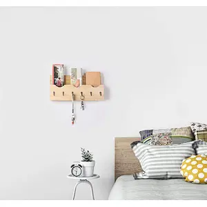 Rustic wood floating wall shelves wooden furniture cube shelf floating wall