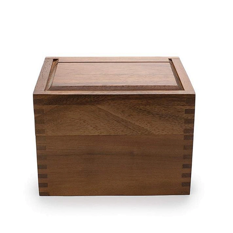 Saugatuck Wood Recipe Box  Pin Wood