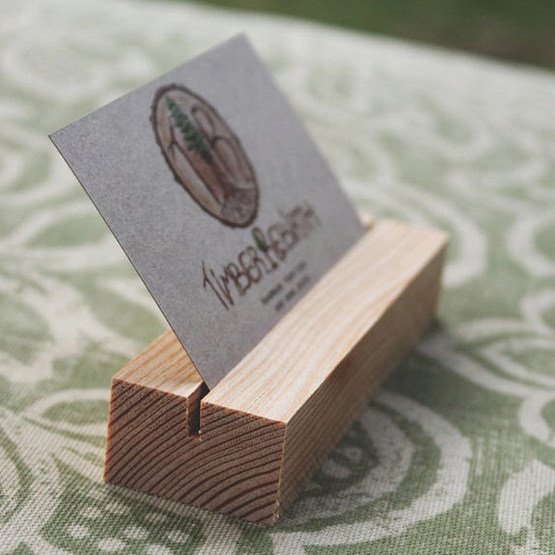 Wooden Menu Card Stand Wedding Name Stands Holders Wooden Station For Card Menu Hotel  Use Meetting  Holder For Paper