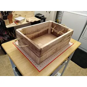 Rustic Pallet Wood Crate Wine Wooden Box Wooden Trays and Boxes Wooden Boxes Unfinished