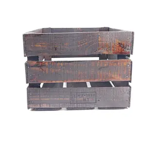 Rustic Wood Crate wooden storage crates wooden crates for fruits and vegetables customized