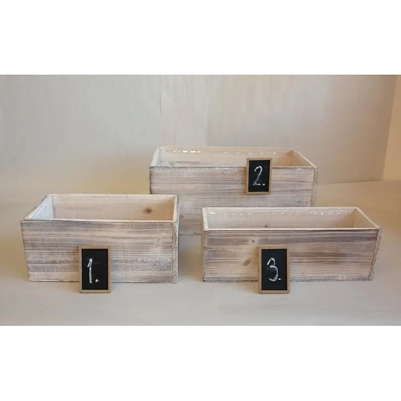 wood box woodland succulent planter flower wedding centerpiece box rustic pot vases for wedding wooden boxes rustic wedding gard