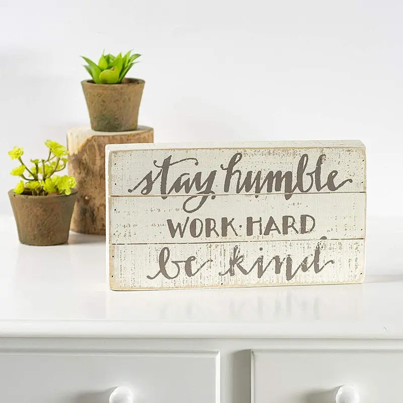 Primitives Hand Lettered Box Signwooden signs with sayingswooden sign with for writingwooden sign boardwood sign home decor