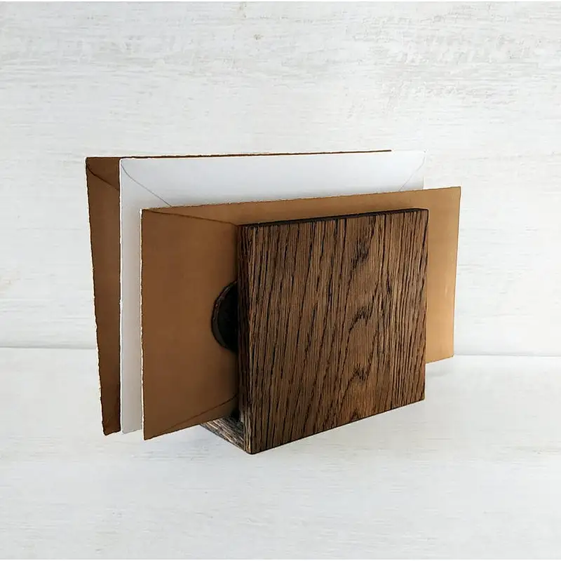 Wooden Napkin Holder Napkin Holder Wood Country Style Wooden Tissue Box Holders