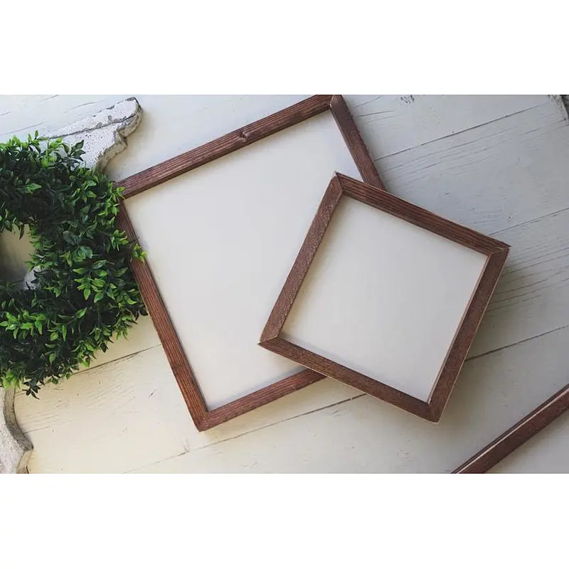Blank  Wood Sign  Blank Framed Sign DIY Sign