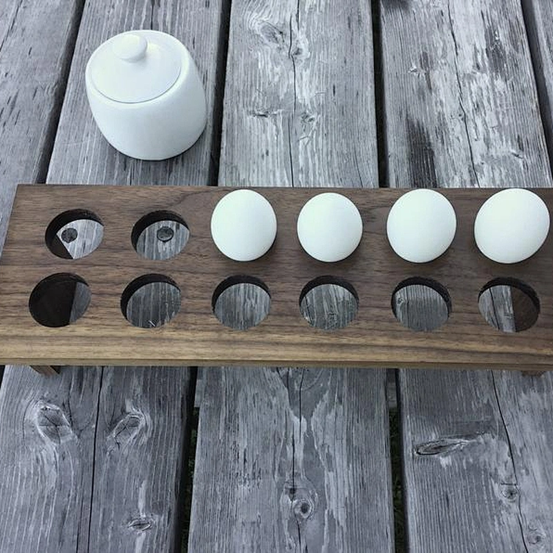 Egg Display Tray - Wood Egg Holder - Egg Storage - Farmhouse Kitchen - Farmhouse Style - Housewarming - Home Cooks - Farm