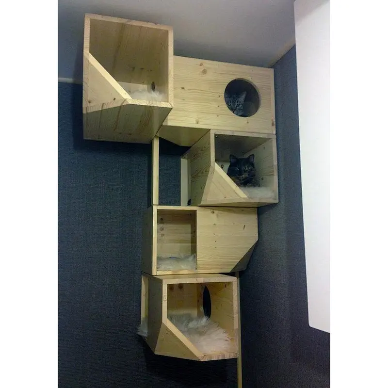 wooden pet house modern pet house stylish cat house cat place cat bed