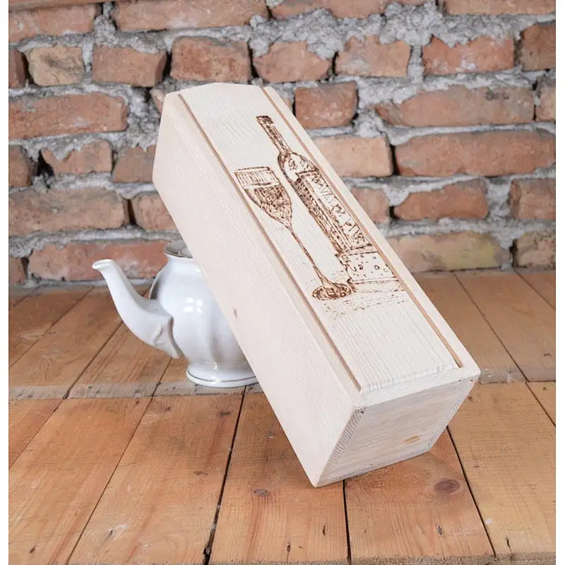 Exquisite handmade wooden display wine box