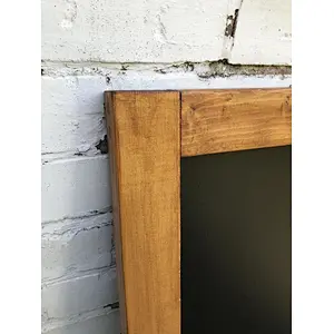 Pine chalkboard menu shop menu wooden chalkboard