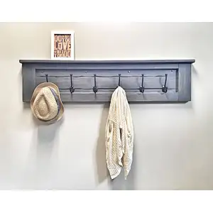 Huge Rustic Wooden Entryway Coat Rack Hooks, Wall Home Decor, Wood Furniture