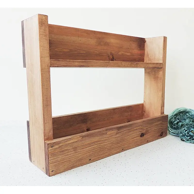 Wall hanging shelf wall shelf wooden furniture wall book shelf