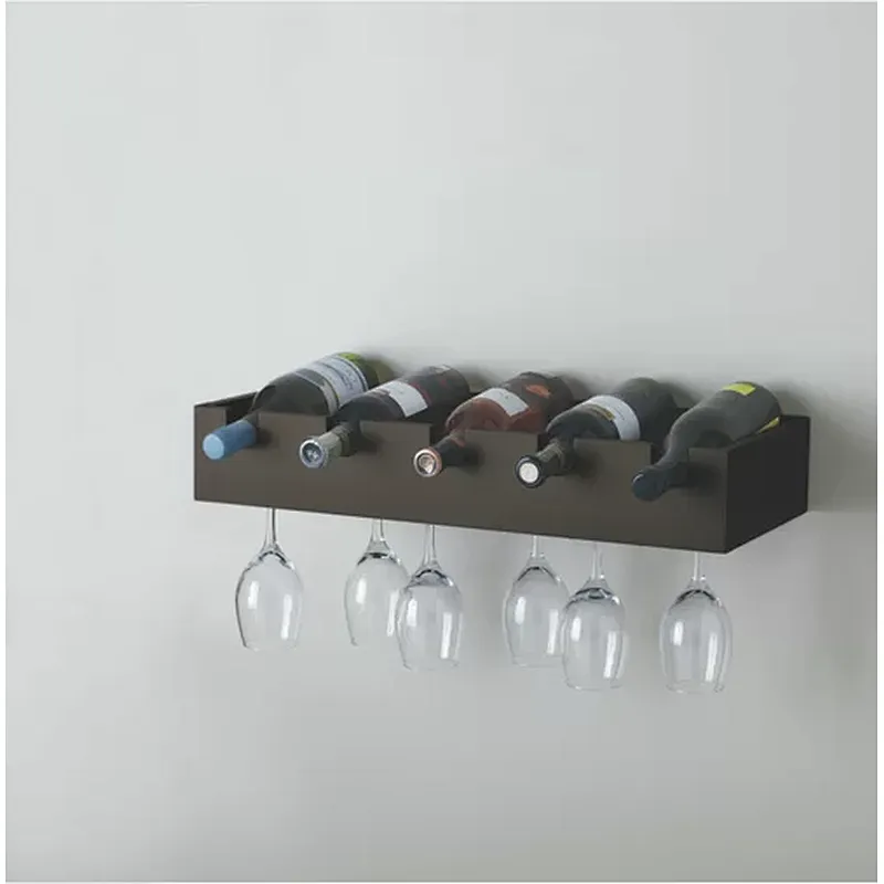 wall mounted winewine rack custom wine rack 5 Bottle Shape Decorative Wall Mounted Wine Rack 2020