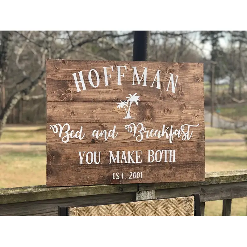2020 Home Decor Wood Sign Wedding Signs Home writen board