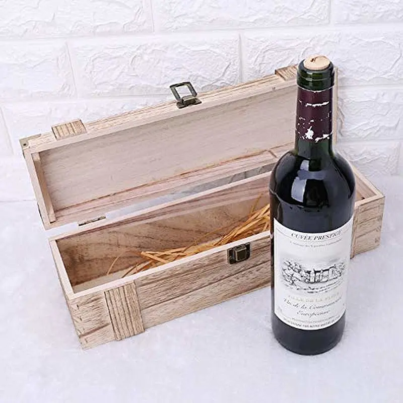 Wooden Wine Tote | Reclaimed Wine Carrier-Personalized wooden wine box, anniversary gift, Rustic Bottle Carrier