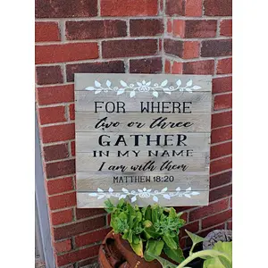 Rustic Blank wood sign unfinished wood sign supplies make your own farmhouse gathered sign
