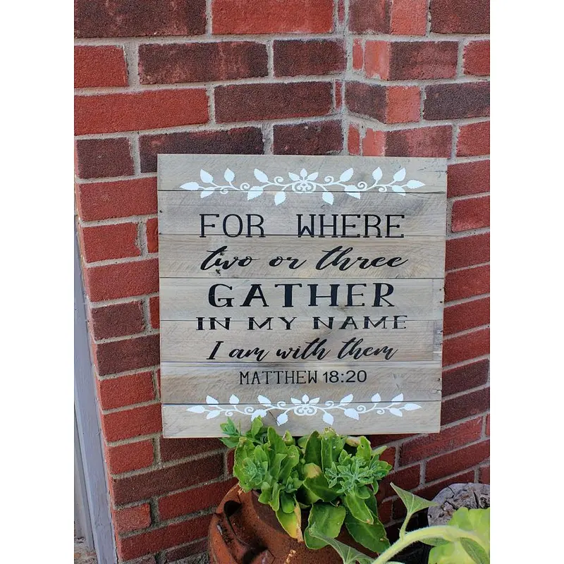 Rustic Blank wood sign unfinished wood sign supplies make your own farmhouse gathered sign