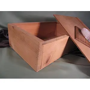 Handmade wooden box wood jewelry box custom logo wooden box for gift