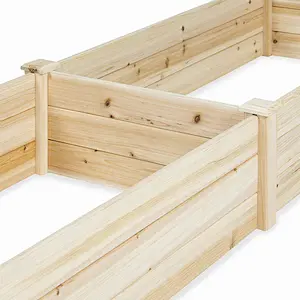 Best Choice Products Vegetable Raised Garden Bed Patio Backyard Grow Flowers Elevated Planter