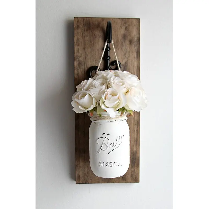 Shelf wall mount floating shelves wall rope  mail holder and coat key rack wall shelf