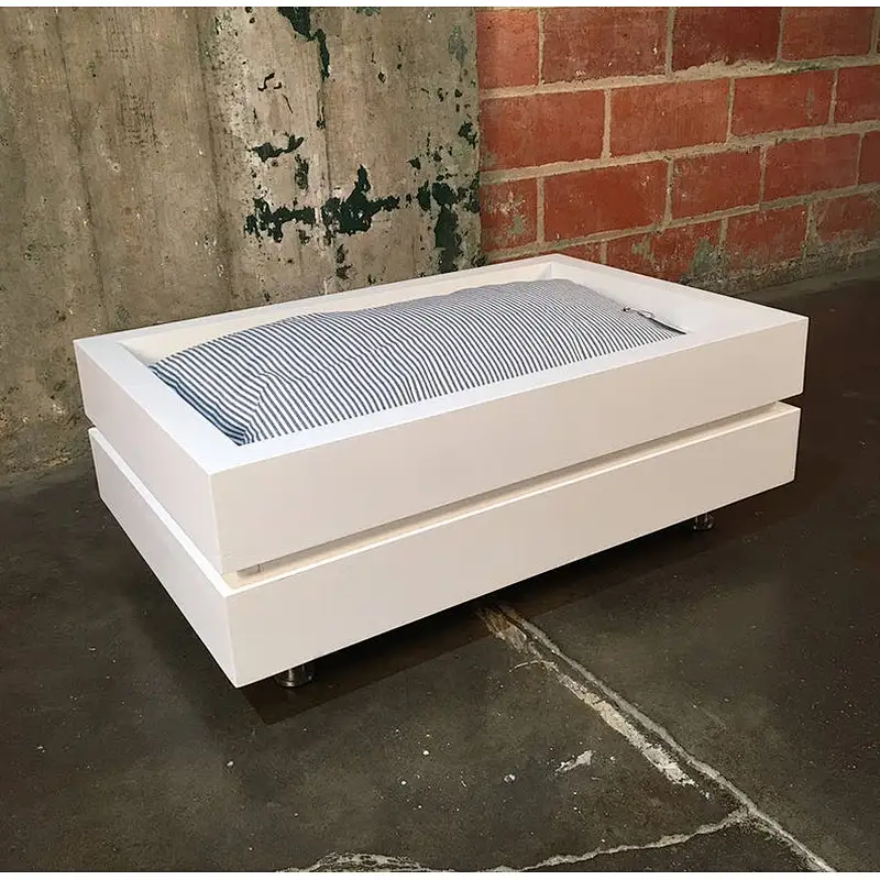 White high-quality goods contracted edition  pet wooden bed