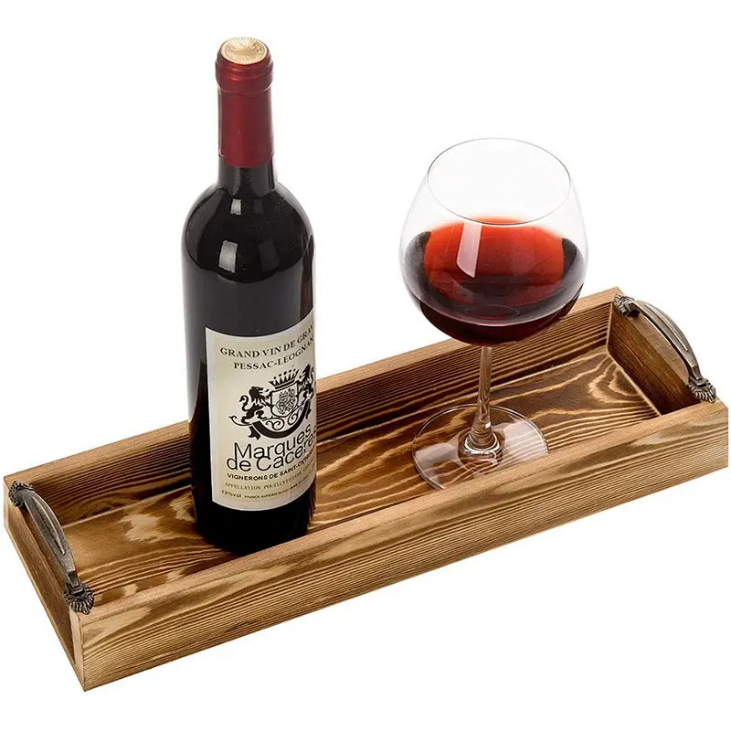 Wooden Trays and Boxes Large Wooden Trays Wooden Dry Fruit Tray