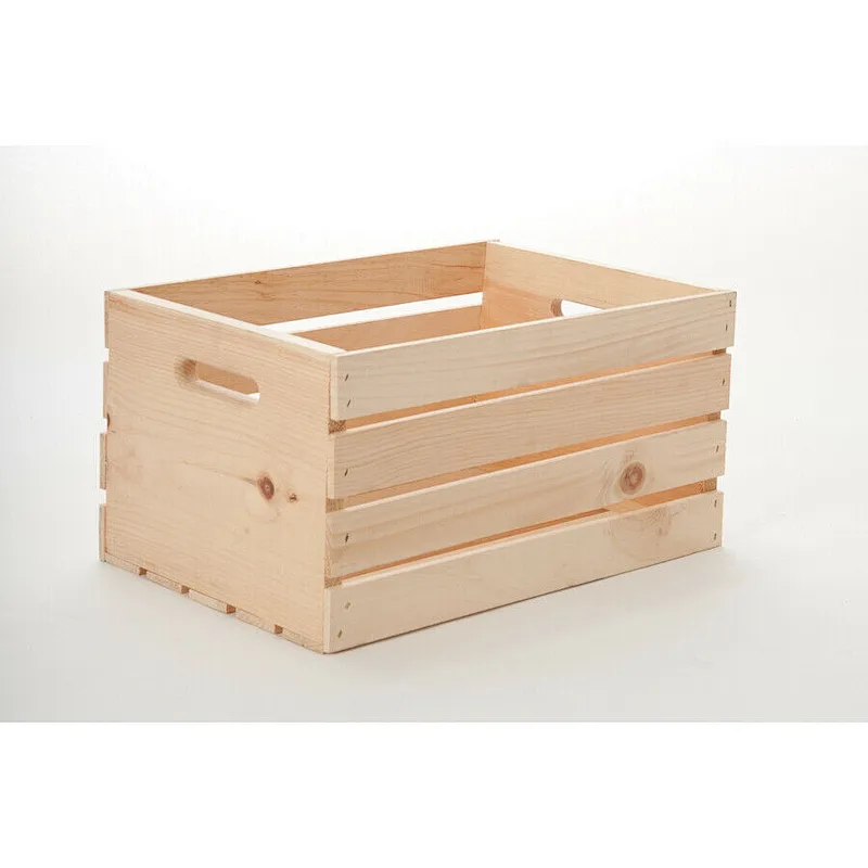 Wooden Wine box Storage Box Unfinished Wooden Crate