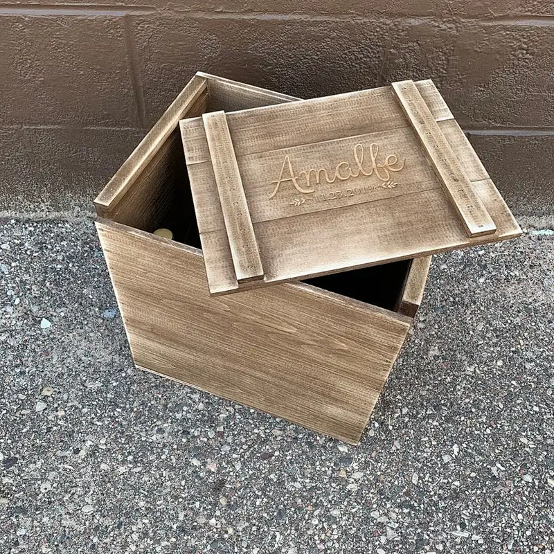 Rush Personalized 12 Bottle Wine Storage Box, Beer and Whiskey too