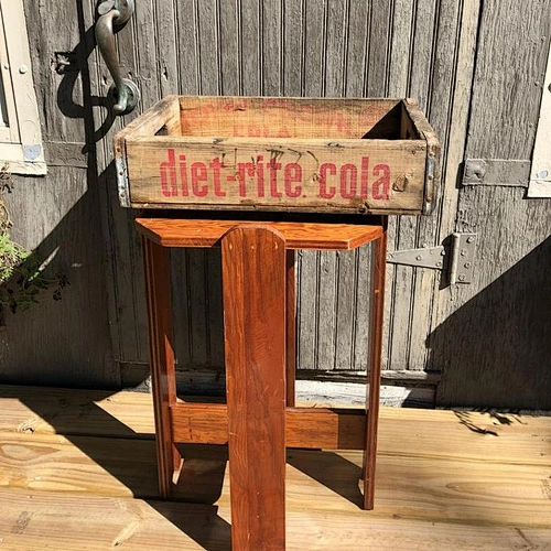 Old country furniture outdoor decorative wooden boxes