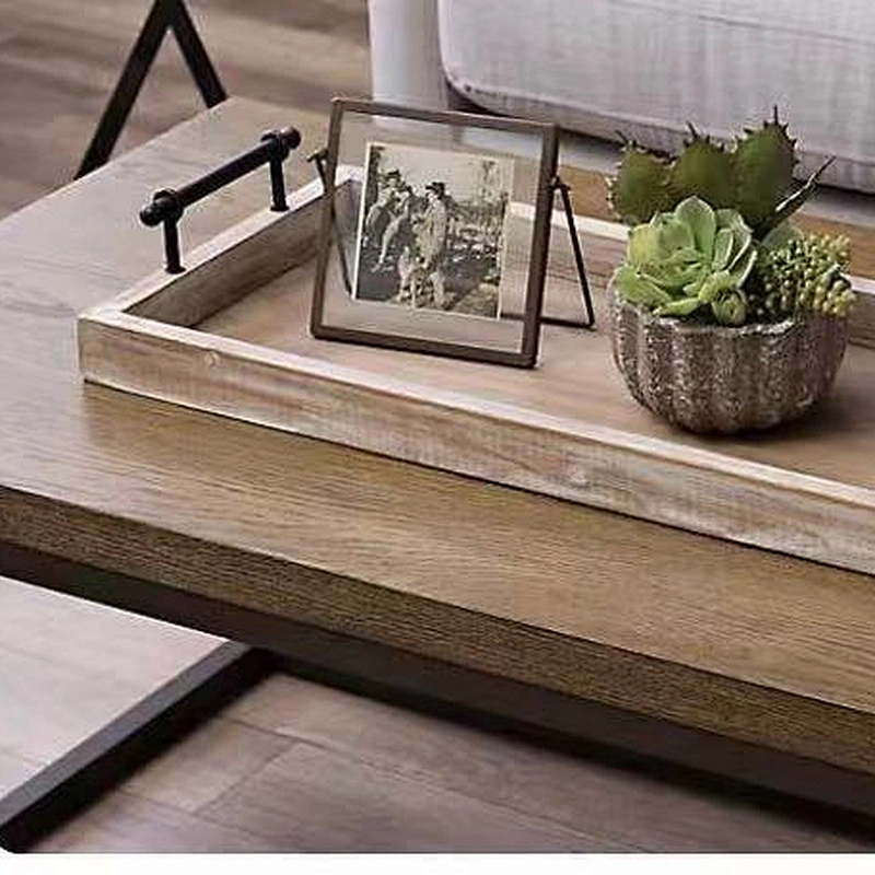 Edwardian butlers, maids wooden tray